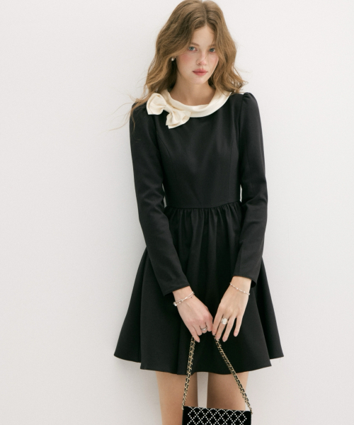 SINCETHEN(シンスゼン)の「オデット ボウ ミニワンピース(ワンピース・レディース・その他・SMALL/MEDIUM/LARGE)」の6枚目の写真