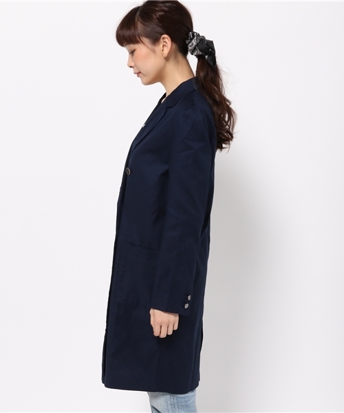 MOUSSY（マウジー）の「DOUBLE BUTTON JK F（その他アウター・レディース・ベージュ/ネイビー・1/2）」の4枚目の写真