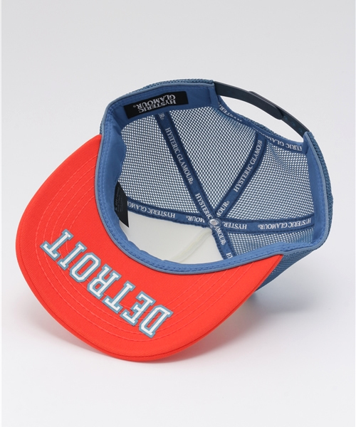 HYSTERIC GLAMOUR(ヒステリックグラマー)の「DETROIT メッシュキャップ(キャップ・メンズ・ブルー・FREE)」の9枚目の写真