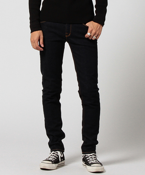 VAPORIZE（ヴェイパライズ）の「VAPORIZE / Skinny denim 16fw（デニムパンツ・メンズ・ブラック/インディゴブルー・29inch/28inch/32inch/30inch/31inch）」の2枚目の写真