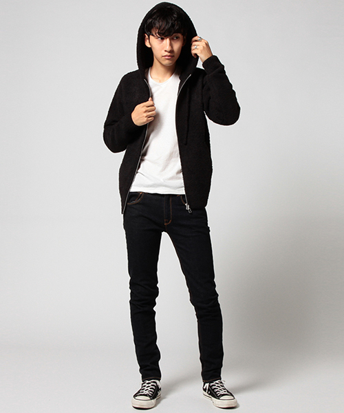 VAPORIZE（ヴェイパライズ）の「VAPORIZE / Skinny denim 16fw（デニムパンツ・メンズ・ブラック/インディゴブルー・29inch/28inch/32inch/30inch/31inch）」の11枚目の写真