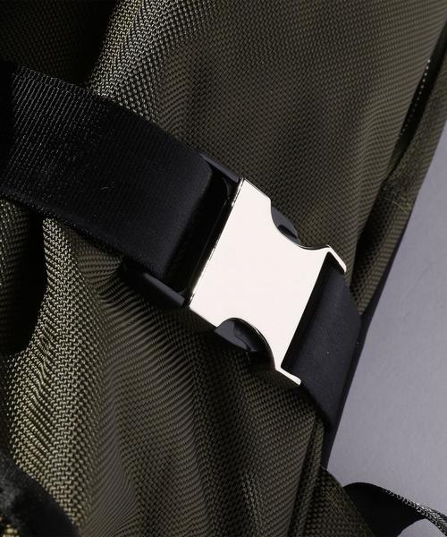 LORINZA(ロリンザ)の「<LORINZA> DBL/STRP B/P/バッグ(バックパック/リュック・メンズ・ブラック/オリーブ・FREE)」の10枚目の写真