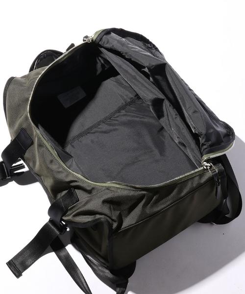 LORINZA(ロリンザ)の「<LORINZA> DBL/STRP B/P/バッグ(バックパック/リュック・メンズ・ブラック/オリーブ・FREE)」の11枚目の写真