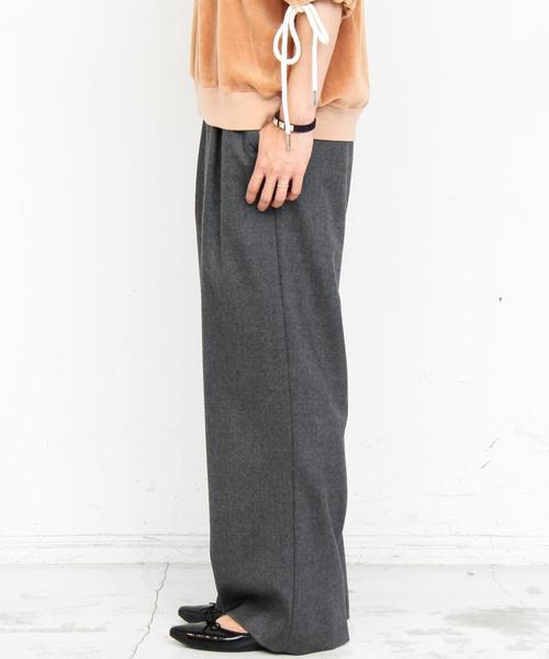 BY:サキソニータックワイドパンツ BEAUTY&YOUTH UNITED ARROWS（ビューティーアンドユース