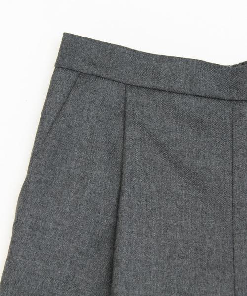 BEAUTY&YOUTH UNITED ARROWS（ビューティーアンドユースユナイテッドアローズ）の「BY∴ サキソニータックワイドパンツ◆（その他パンツ・レディース・ダークグレー/ベージュ/オフホワイト/ブラック・MEDIUM/SMALL）」の12枚目の写真