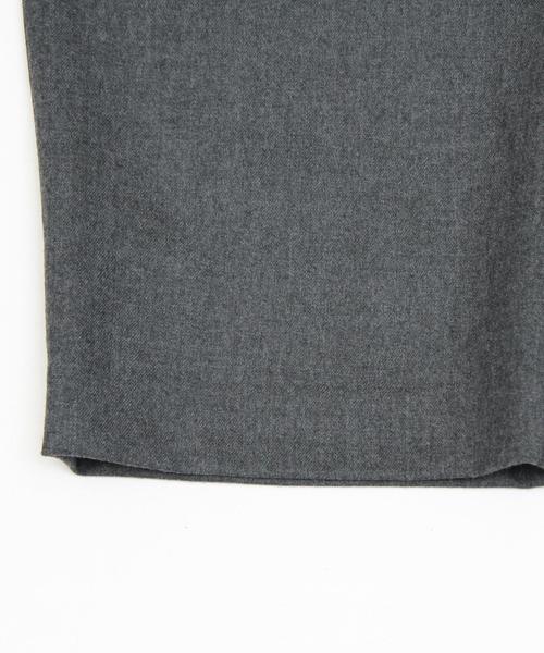 BEAUTY&YOUTH UNITED ARROWS（ビューティーアンドユースユナイテッドアローズ）の「BY∴ サキソニータックワイドパンツ◆（その他パンツ・レディース・ダークグレー/ベージュ/オフホワイト/ブラック・MEDIUM/SMALL）」の5枚目の写真