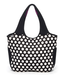 BUILT NY（ビルト　ニューヨーク）の「BUILT/エッセンシャル トート ビッグドット ブラック&ホワイト ショルダー（トートバッグ）」