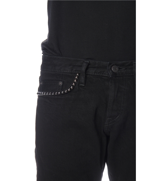 HYSTERIC GLAMOUR(ヒステリックグラマー)の「SW加工デニムストレートPT(デニムパンツ・メンズ・ホワイト/ブラック・28inch/30inch/32inch/34inch)」の5枚目の写真