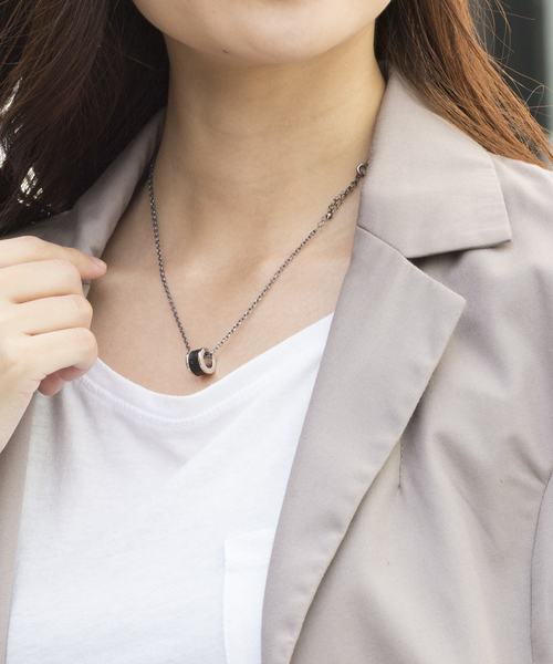 Orobianco(オロビアンコ)の「【OROBIANCO】オロビアンコOREN003 シルバー ネックレス(ネックレス・メンズ・ブラック×シルバー/ゴールド×ブラウン/ブラック×ゴールド/ネイビー/ブラック×ブラック/ブルー系その他・FREE)」の15枚目の写真