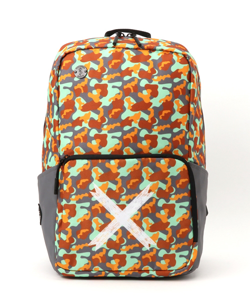 Focused Space(フォーカスドスペース)の「THE SUPER CURRICULUM BACKPACK バックパック デイパック(バックパック/リュック・メンズ・オレンジ系その他/ブルー系その他・ONE SIZE)」の1枚目の写真