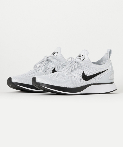 NIKE AIR ZOOM MARIAH FLYKNIT RACER (PURE PLATINUM/WHITE) 【SP】 NIKE AIR ZOOM MARIAH FLYKNIT RACER (PURE PLATINUM/WHITE) 【SP】