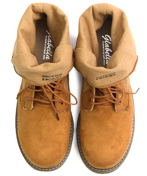 glabella（グラベラ）の「ロールトップワークブーツ（ブーツ）」 - WEAR