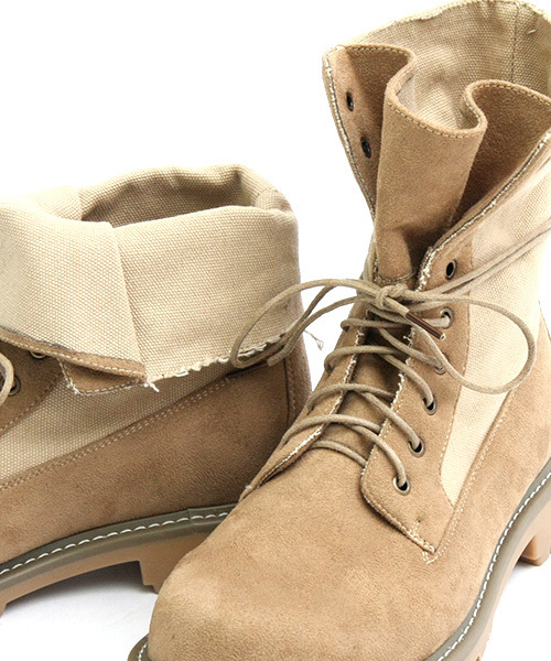 glabella（グラベラ）の「ロールトップワークブーツ（ブーツ）」 - WEAR