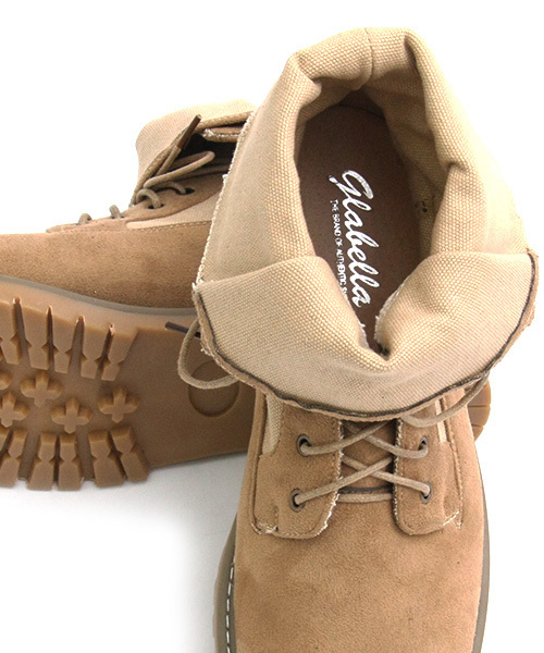 glabella（グラベラ）の「ロールトップワークブーツ（ブーツ）」 - WEAR