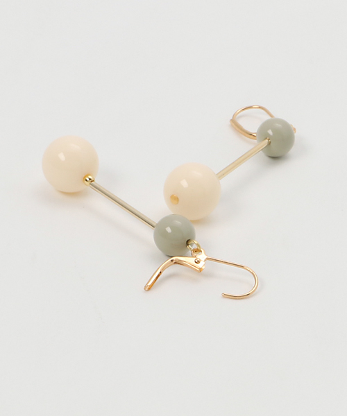 TONE SELECT GOODS(トーンセレクトグッズ)の「【kodemari】beads mix12 ピアス(ピアス(両耳用)・レディース・その他・FREE)」の2枚目の写真