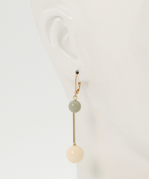 TONE SELECT GOODS(トーンセレクトグッズ)の「【kodemari】beads mix12 ピアス(ピアス(両耳用)・レディース・その他・FREE)」の3枚目の写真