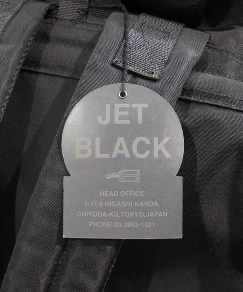 PORTER（ポーター）の「LUGGAGE LABEL JET-BLACK RUCKSACK <B印