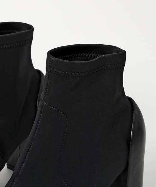 SLY(スライ)の「FITTED SHORT BOOTS(ブーツ・レディース・ワインレッド/ブラック・MEDIUM/LARGE/SMALL)」の8枚目の写真