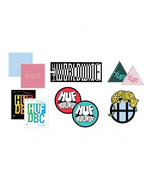 Huf ハフ の Sticker Pack ステッカー テープ Wear