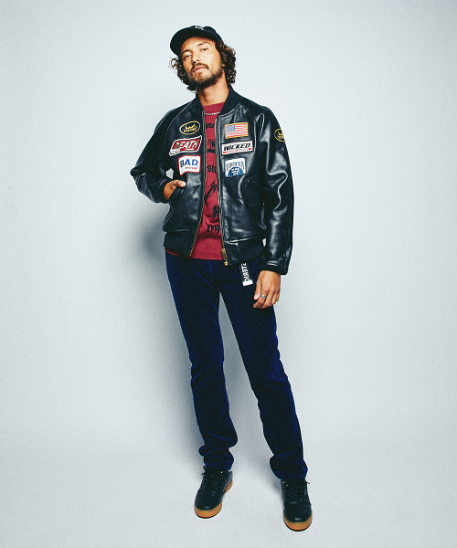 HYSTERIC GLAMOUR（ヒステリックグラマー）の「METAL 総柄　ジャカード プルオーバー（ニット/セーター・メンズ・ベージュ系その他/レッド系その他/ブラック系その他・MEDIUM/LARGE/SMALL）」の5枚目の写真