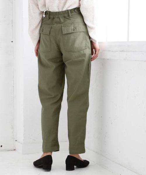 coen(コーエン)の「【大人気・追加生産】ベイカーパンツ(その他パンツ・レディース・カーキ/ネイビー・LARGE/MEDIUM/SMALL)」の3枚目の写真