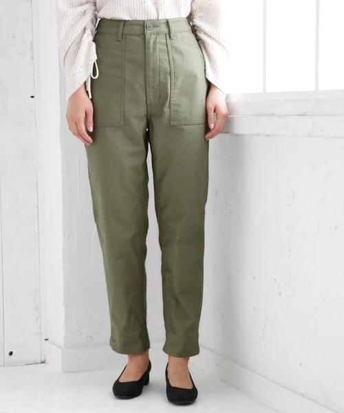 coen(コーエン)の「【大人気・追加生産】ベイカーパンツ(その他パンツ・レディース・カーキ/ネイビー・LARGE/MEDIUM/SMALL)」の4枚目の写真