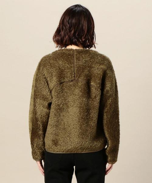 BEAUTY&YOUTH UNITED ARROWS(ビューティーアンドユースユナイテッドアローズ)の「BY ボアブルゾン ◆(ブルゾン・レディース・ブラウン/オリーブ/ベージュ・FREE)」の12枚目の写真