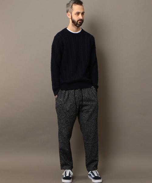 BEAUTY&YOUTH UNITED ARROWS（ビューティーアンドユースユナイテッドアローズ）の「BY ウォッシャブル ノーブル ケーブル ニット ◆（ニット/セーター・メンズ・ネイビー/ワインレッド/ライトグレー・LARGE/X-LARGE/MEDIUM/SMALL）」の21枚目の写真