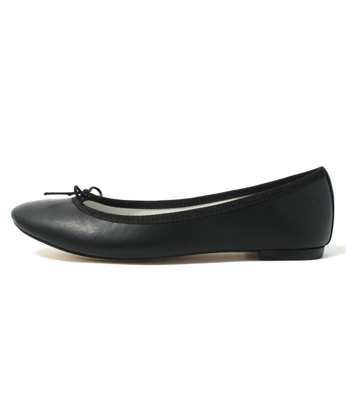 NANO universe（ナノユニバース）の「repetto/BBスムース バレエ（バレエシューズ・レディース・ブラック/ホワイト・39）」の3枚目の写真