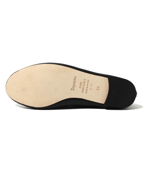 NANO universe（ナノユニバース）の「repetto/BBスムース バレエ（バレエシューズ・レディース・ブラック/ホワイト・39）」の4枚目の写真