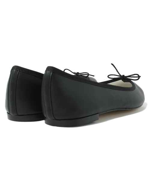 NANO universe（ナノユニバース）の「repetto/BBスムース バレエ（バレエシューズ・レディース・ブラック/ホワイト・39）」の5枚目の写真