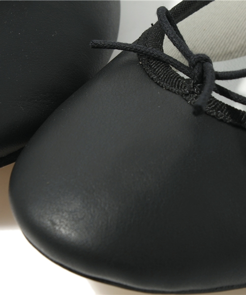 NANO universe（ナノユニバース）の「repetto/BBスムース バレエ（バレエシューズ・レディース・ブラック/ホワイト・39）」の8枚目の写真