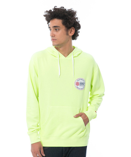 ELEMENT(エレメント)の「ELEMENT メンズ NEON HO プルオーバーパーカー(パーカー・メンズ・スカイブルー/ピンク/ライトグリーン・LARGE/MEDIUM)」の2枚目の写真