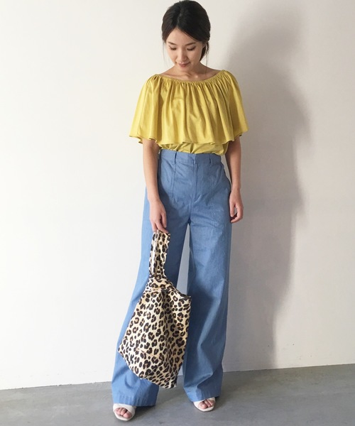 Banner Barrett（バナーバレット）の「【WEB限定】LEOPARD マルシェＢＡＧ（トートバッグ・レディース・キャメル・FREE）」の5枚目の写真