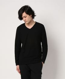 ivory court | 700 ヘンケイテンジクVネック ロングスリーブ(Tシャツ/カットソー)