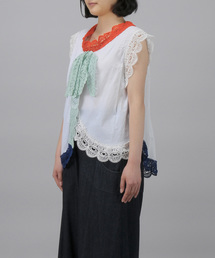 TSUMORI CHISATO（ツモリチサト）の「S ﾔｼの木ﾚｰｽ（シャツ