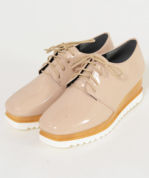 shopnikoniko(ショップニコニコ)の「厚底ローファーシューズ(ローファー・レディース・シルバー/ブラック系その他/ブラック/ダークブラウン/ベージュ・L/S/SS/LL/M)」の13枚目の写真