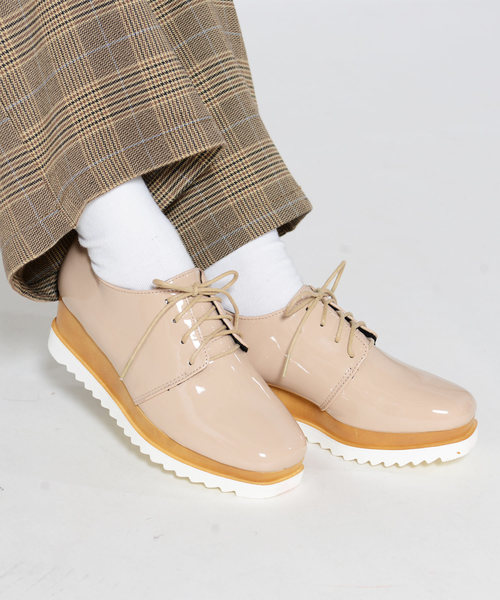 shopnikoniko(ショップニコニコ)の「厚底ローファーシューズ(ローファー・レディース・シルバー/ブラック系その他/ブラック/ダークブラウン/ベージュ・L/S/SS/LL/M)」の14枚目の写真