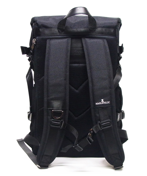 希少ダークネイビー　MAKAVELIC バックパック MAKAVELIC（マキャベリック）の「CHASE DOUBLE LINE BACKPACK