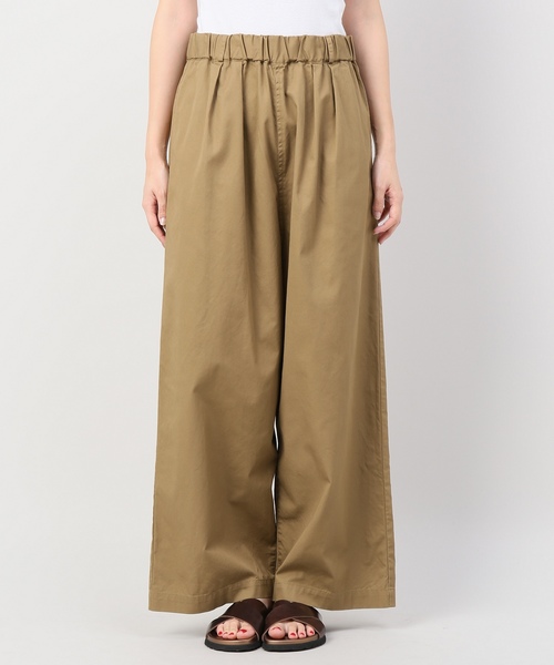 JOURNAL STANDARD LUXE（ジャーナルスタンダード　ラックス）の「30Sコーマツイル ループサックパンツ（その他パンツ・レディース・ブラック/タン・SMALL/MEDIUM/LARGE）」の3枚目の写真