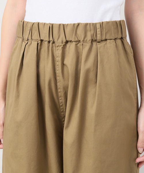 JOURNAL STANDARD LUXE（ジャーナルスタンダード　ラックス）の「30Sコーマツイル ループサックパンツ（その他パンツ・レディース・ブラック/タン・SMALL/MEDIUM/LARGE）」の8枚目の写真