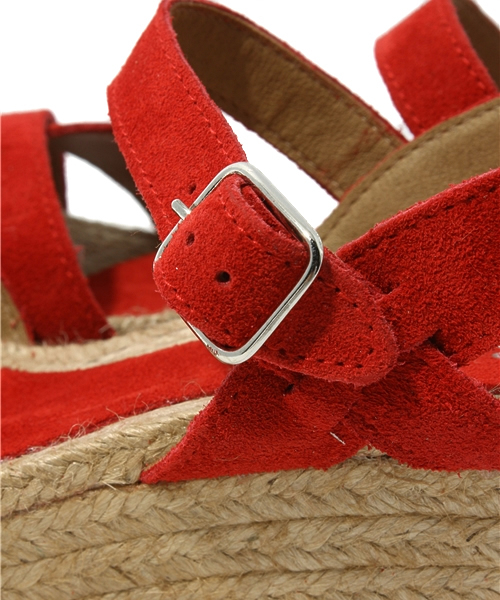 ROSE BUD（ローズバッド）の「(TRADITIONAL) S1085 AFELPADO SUEDE/JUTE STRAP SNDL（サンダル・レディース・ブラウン系その他/レッド系その他・35/36/37/38/39）」の9枚目の写真