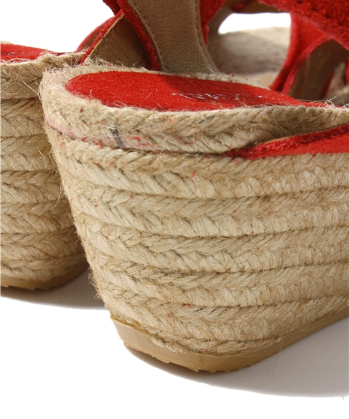 ROSE BUD（ローズバッド）の「(TRADITIONAL) S1085 AFELPADO SUEDE/JUTE STRAP SNDL（サンダル・レディース・ブラウン系その他/レッド系その他・35/36/37/38/39）」の6枚目の写真