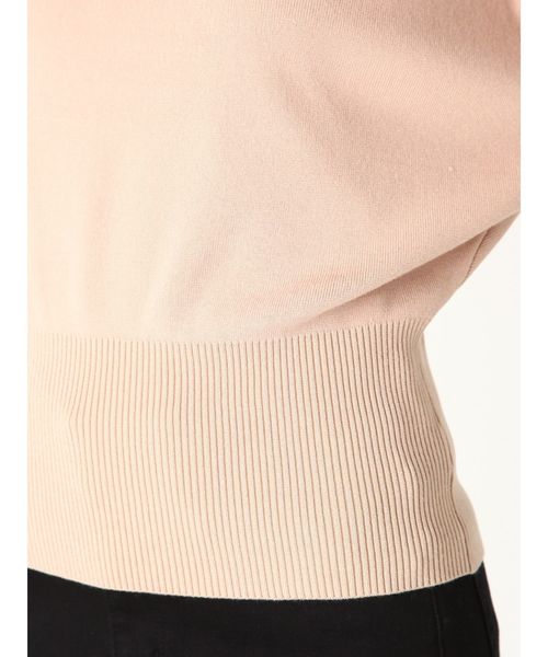 LAGUNAMOON(ラグナムーン)の「ウエストリブボートネックニットプルオーバー(ニット/セーター・レディース・ブラック/ピンク/ブルー/ベージュ・FREE)」の16枚目の写真