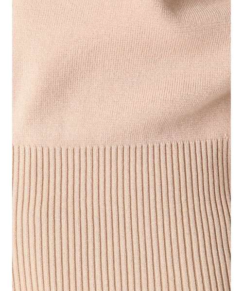 LAGUNAMOON(ラグナムーン)の「ウエストリブボートネックニットプルオーバー(ニット/セーター・レディース・ブラック/ピンク/ブルー/ベージュ・FREE)」の9枚目の写真