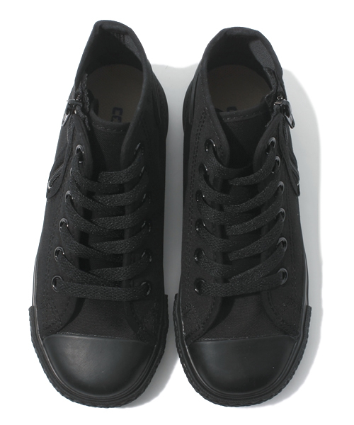 CONVERSE（コンバース）の「CHILD ALL STAR RZ HI/チャイルド オールスター RZ HI（スニーカー・キッズ・ブラック×ブラック・15cm/16cm/17cm/18cm/19cm/20cm/21cm/22cm）」の9枚目の写真
