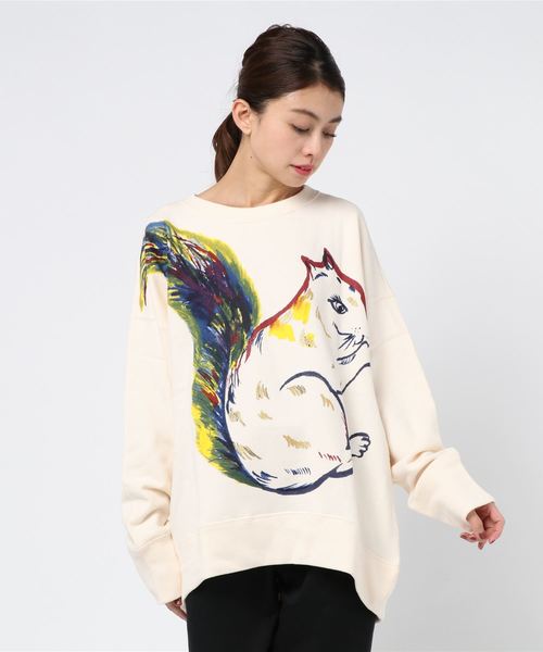 TSUMORI CHISATO（ツモリチサト）の「ﾋﾞｯｸﾞﾘｽ裏毛（Tシャツ