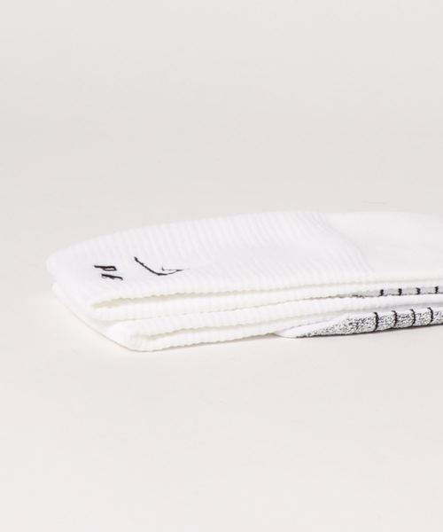 NIKE(ナイキ)の「PSG / パリサンジェルマン × ジョーダンブランド U Ng Mtch Otc Sock 3g(ソックス/靴下・メンズ・ホワイト/ブラック・FREE)」の3枚目の写真