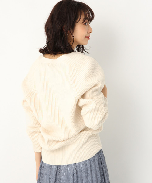 A part by（アパートバイ）の「5GCエアリーアゼVロングカーディガン  822727（カーディガン/ボレロ・レディース・ライトブルー/ブラック/ベージュ/オフホワイト/カーキ・FREE）」の8枚目の写真