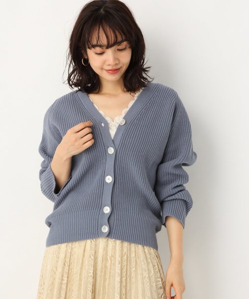 A part by（アパートバイ）の「5GCエアリーアゼVロングカーディガン  822727（カーディガン/ボレロ・レディース・ライトブルー/ブラック/ベージュ/オフホワイト/カーキ・FREE）」の22枚目の写真